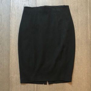 Express black pencil skirt